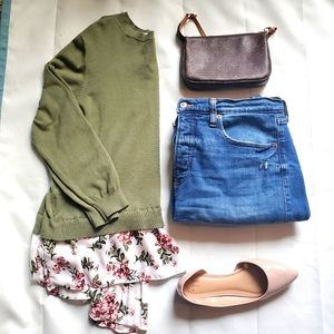 Time & Tru Long Sleeve Shirt (L)